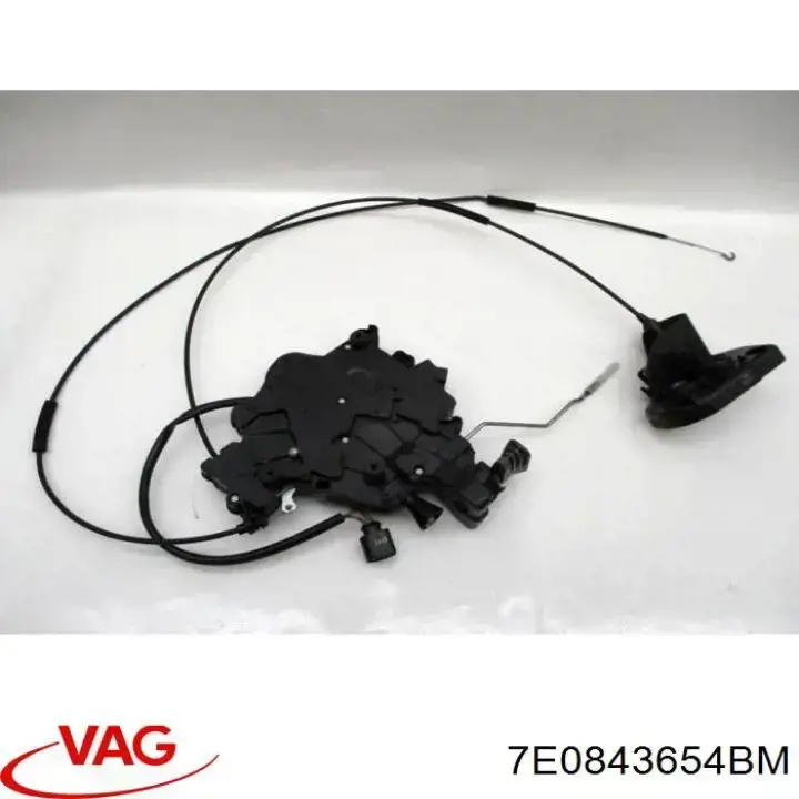 Zamek drzwi bocznych przesuwnych VAG 7E0843654BM cena, od 270,71 USD
