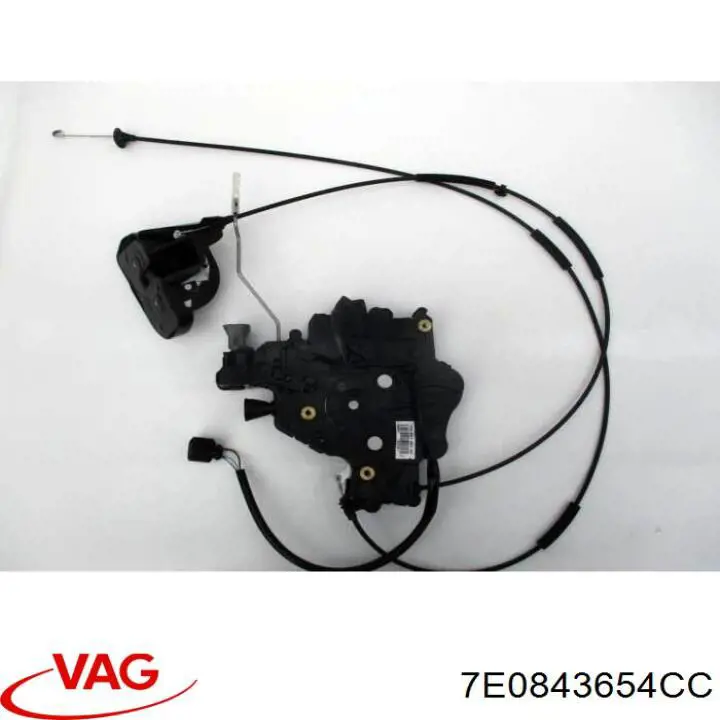 7E0843654CC VAG Zamek drzwi bocznych przesuwnych