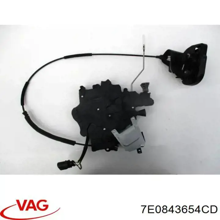 Zamek drzwi bocznych przesuwnych VAG 7E0843654CD cena, od 507,99 USD