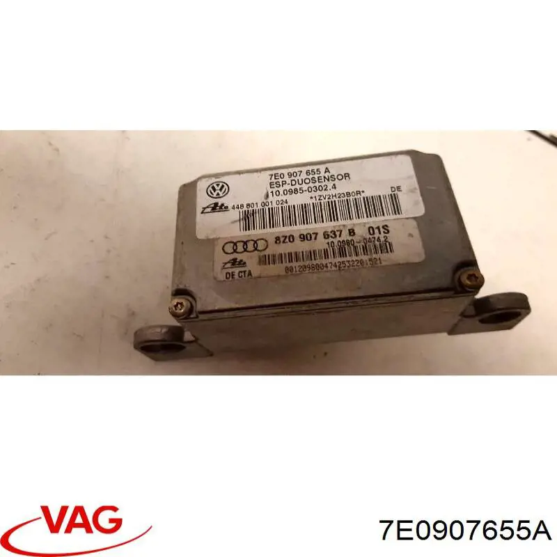 Do koszyka 7E0907655A VAG Czujnik przyśpieszenia poprzecznego (ESP)