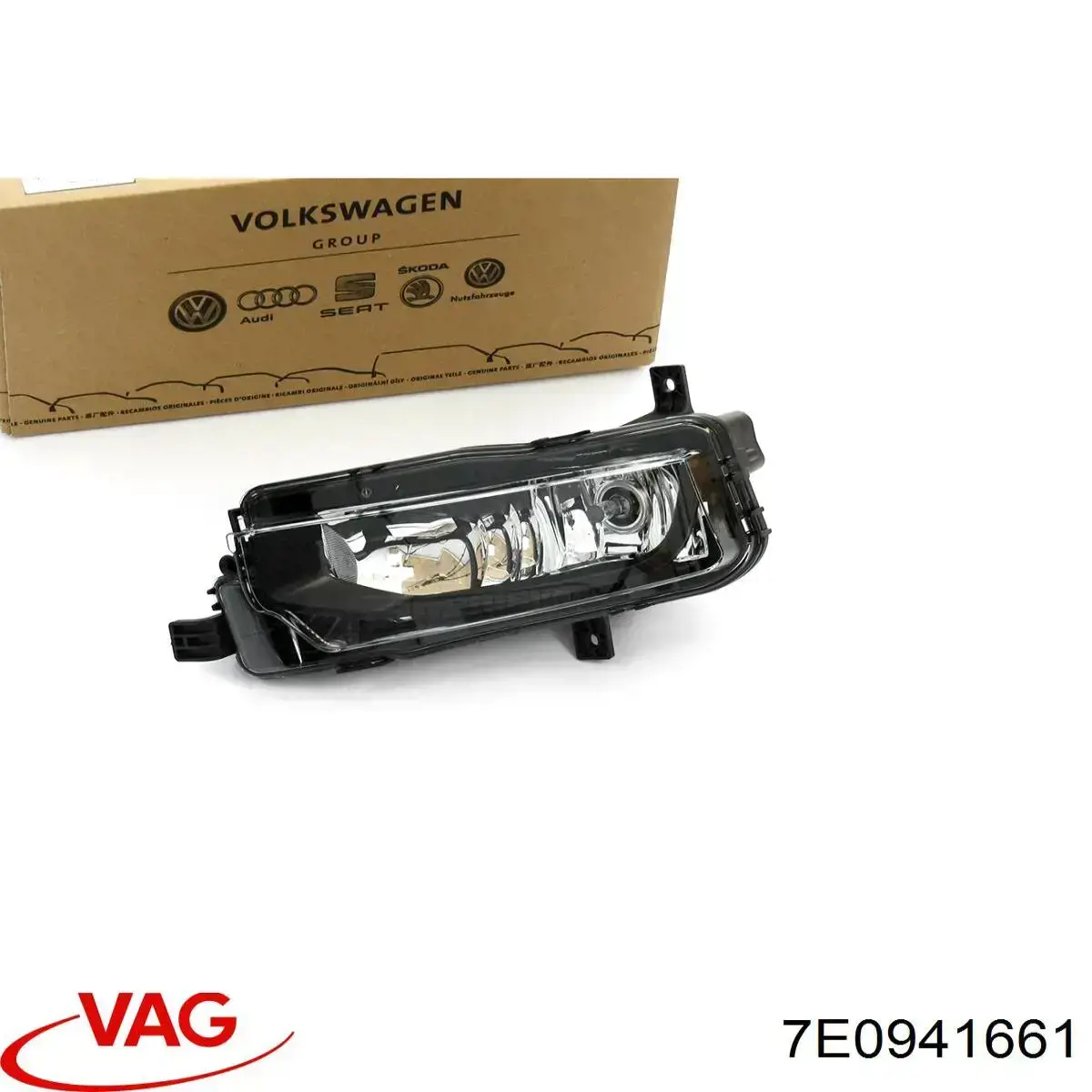 7E0941661 VAG Lampa przeciwmgielna lewa
