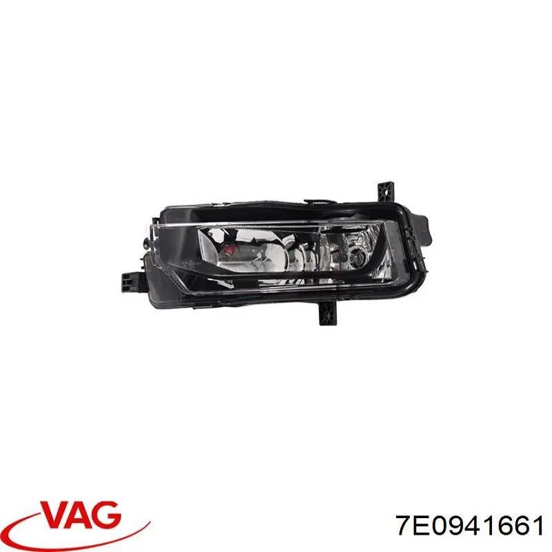 Do koszyka 7E0941661 VAG Lampa przeciwmgielna lewa