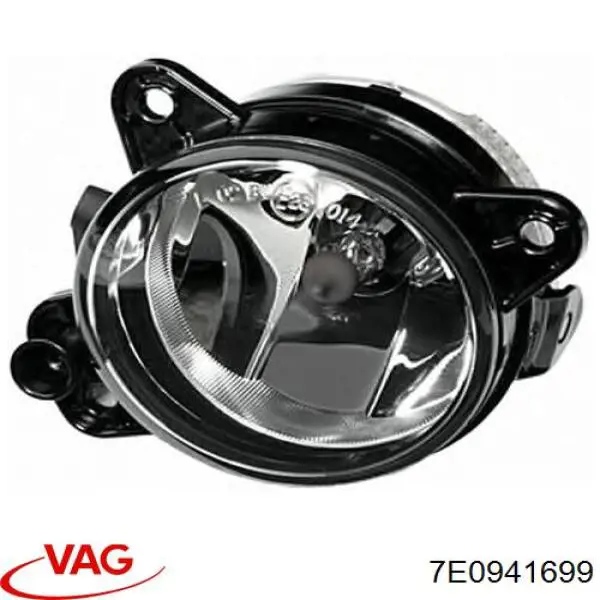 7E0941699 VAG Lampa przeciwmgielna lewa