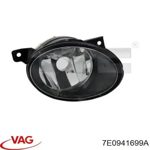 Do koszyka 7E0941699A VAG Lampa przeciwmgielna lewa