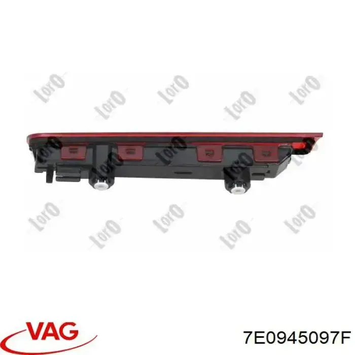 7E0945097F VAG Lampa stop tylna dodatkowa