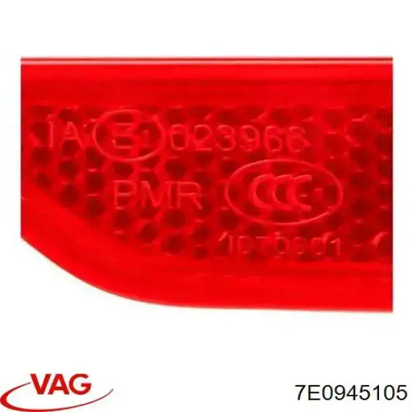 Lampa odblaskowa zderzaka tylnego lewa VAG 7E0945105 cena, od 8,41 USD