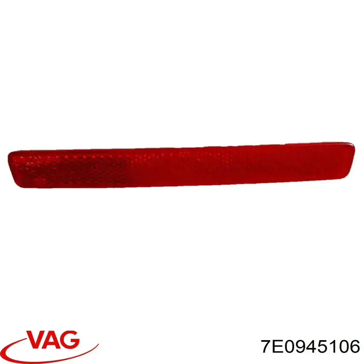 Do koszyka 7E0945106 VAG Lampa odblaskowa zderzaka tylnego prawa