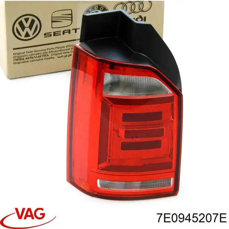 Lampa zespolona tylna lewa VAG 7E0945207 cena, od 430,82 USD