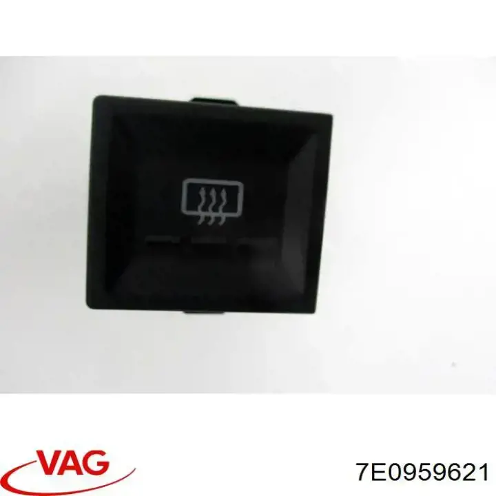 7E0959621 VAG Przycisk ogrzewania szyby tylnej