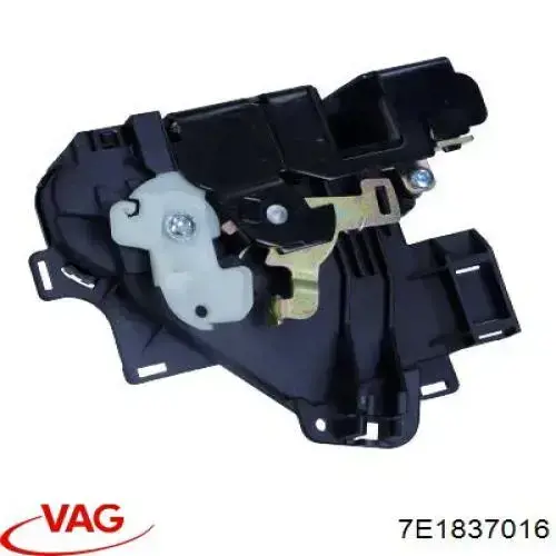 7E1837016 VAG Zamek drzwi przednich prawych