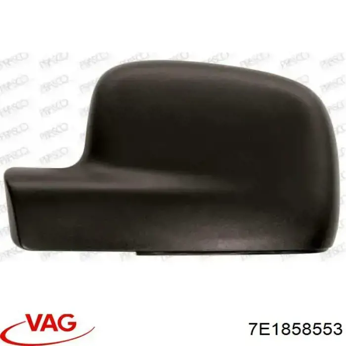 Nakładka (pokrywa) lusterka wstecznego lewa VAG 7E1858553 cena, od 16,22 USD