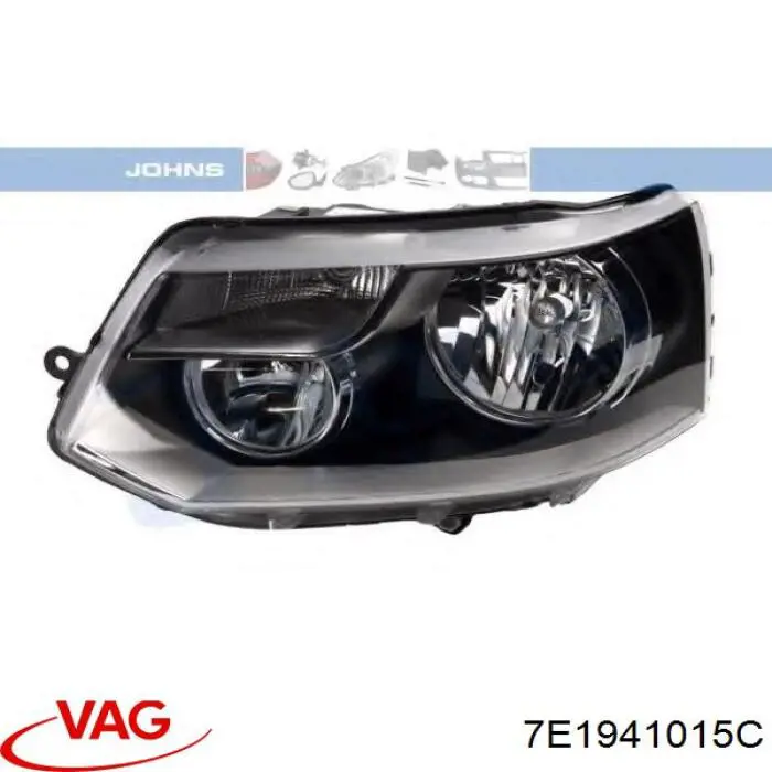 7E1941015C VAG Reflektor lewy