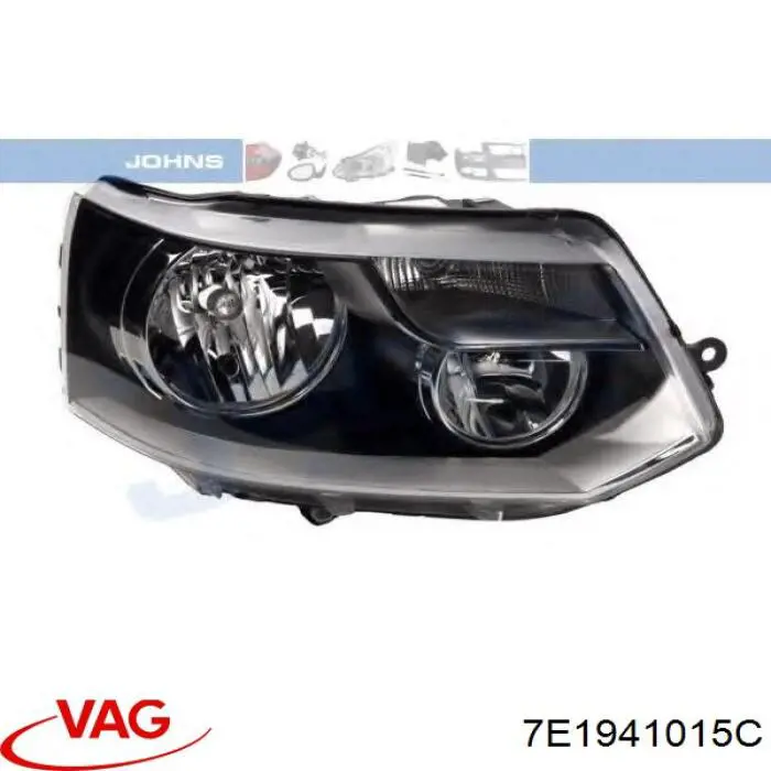 Reflektor lewy VAG 7E1941015C cena, od 202,54 USD