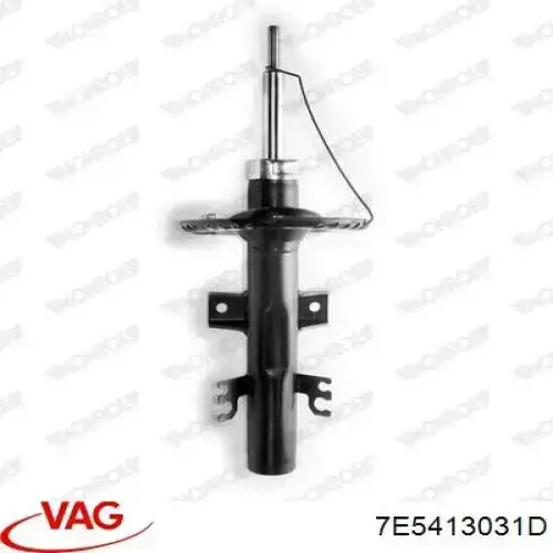 Do koszyka 7E5413031D VAG Amortyzator przedni