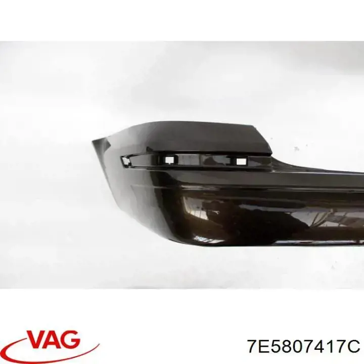 7E5807417C VAG Zderzak tylny