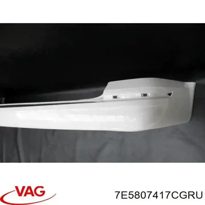Do koszyka 7E5807417CGRU VAG Zderzak tylny