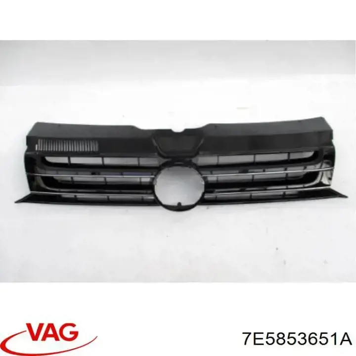 Do koszyka 7E5853651DNPU VAG Atrapa chłodnicy