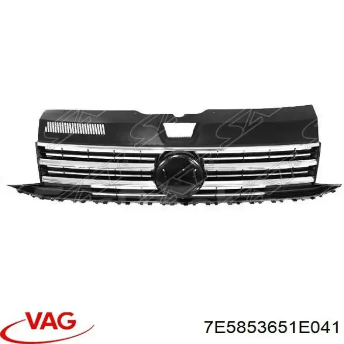 Atrapa chłodnicy Volkswagen Transporter T6 awangarda (SGA, SGH, SHA, SHH) (2015 - 2024) cena, od 239,39 USD