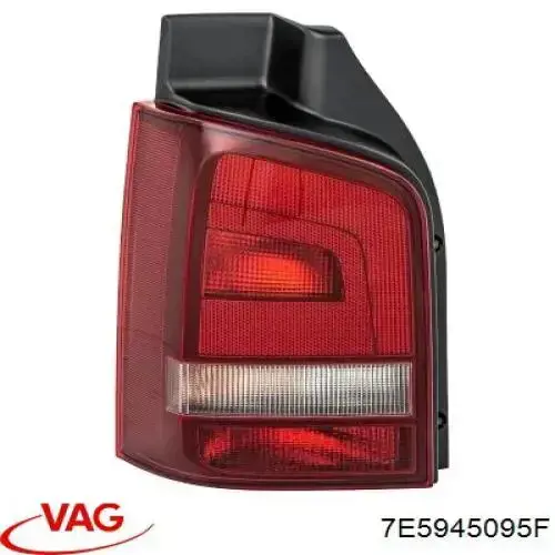 Do koszyka 7E5945095F VAG Lampa zespolona tylna lewa
