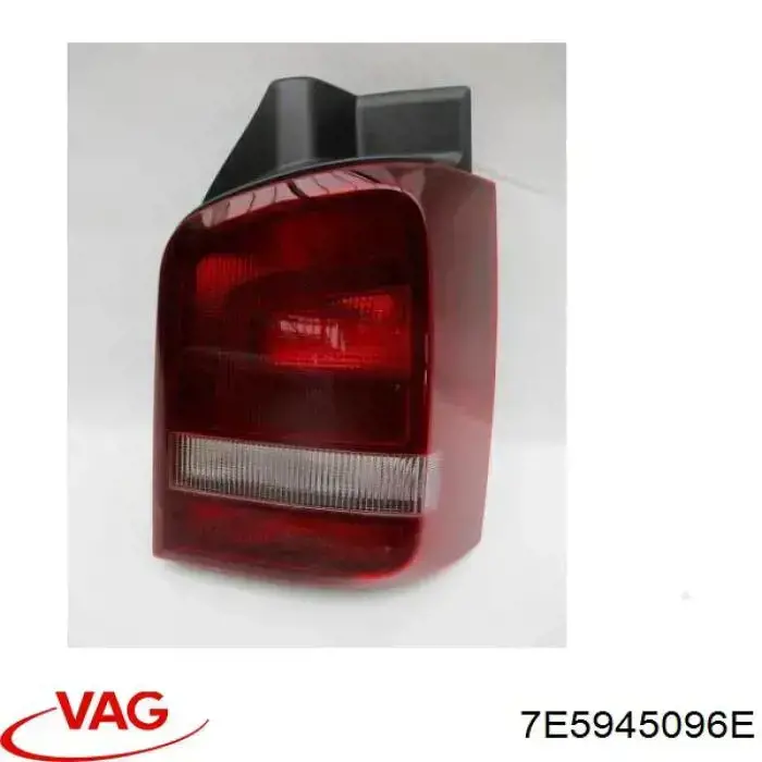 7E5945096E VAG Lampa zespolona tylna prawa