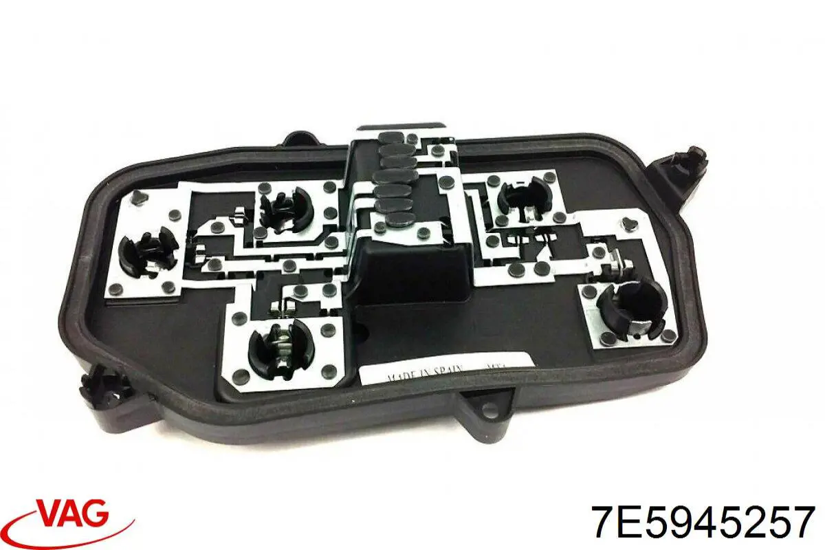 7E5945257 VAG Płyta lampy zespolonej tylnej kontaktowa