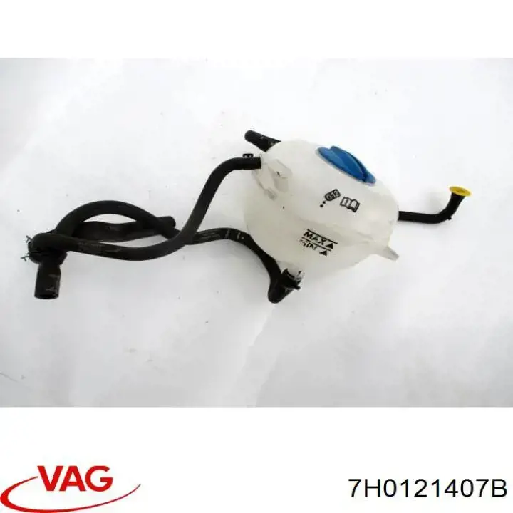 Do koszyka 7H0121407B VAG Zbiorniczek wyrównawczy układu chłodzenia