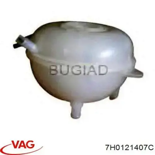 Zbiorniczek wyrównawczy układu chłodzenia VAG 7H0121407C cena, od 22,17 USD