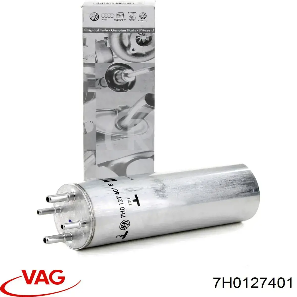Do koszyka 7H0127401 VAG Filtr paliwa