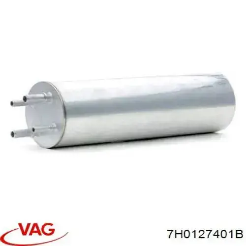 Do koszyka 7H0127401B VAG Filtr paliwa