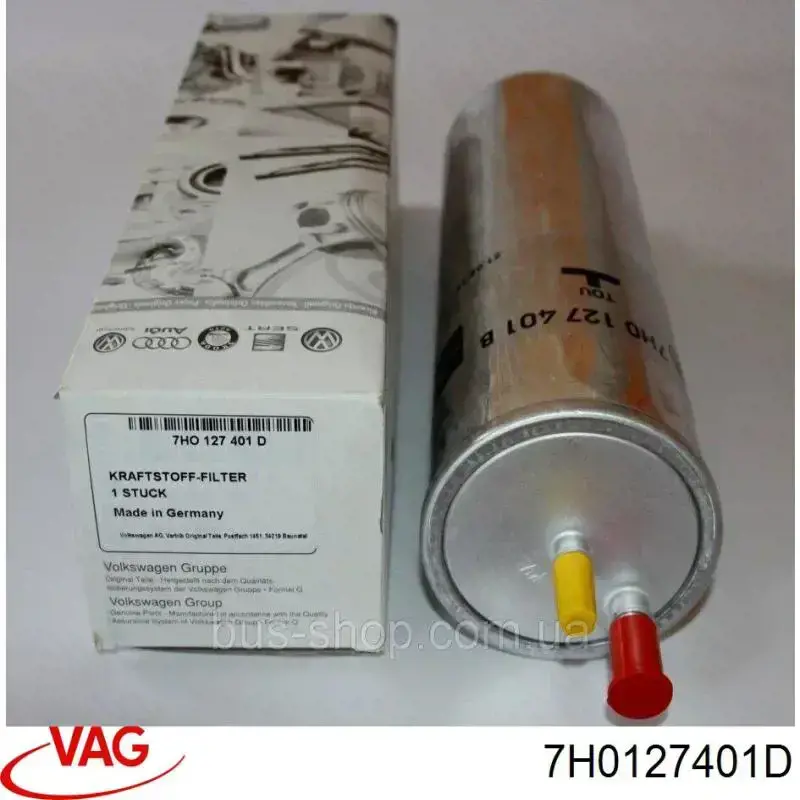 Do koszyka 7H0127401D VAG Filtr paliwa