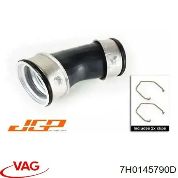 Przewód (króciec) intercoolera VAG 7H0145790D cena, od 28,24 USD