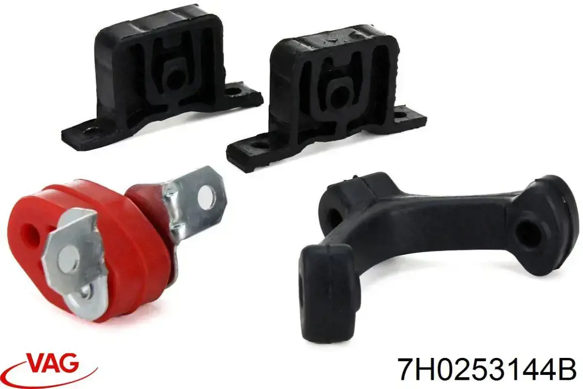 Wspornik (uchwyt) tłumika tylny VAG 7H0253144B cena, od 37,30 USD