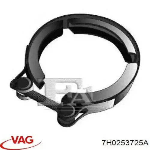 Wspornik (uchwyt) tłumika przedni VAG 7H0253725A cena, od 17,60 USD