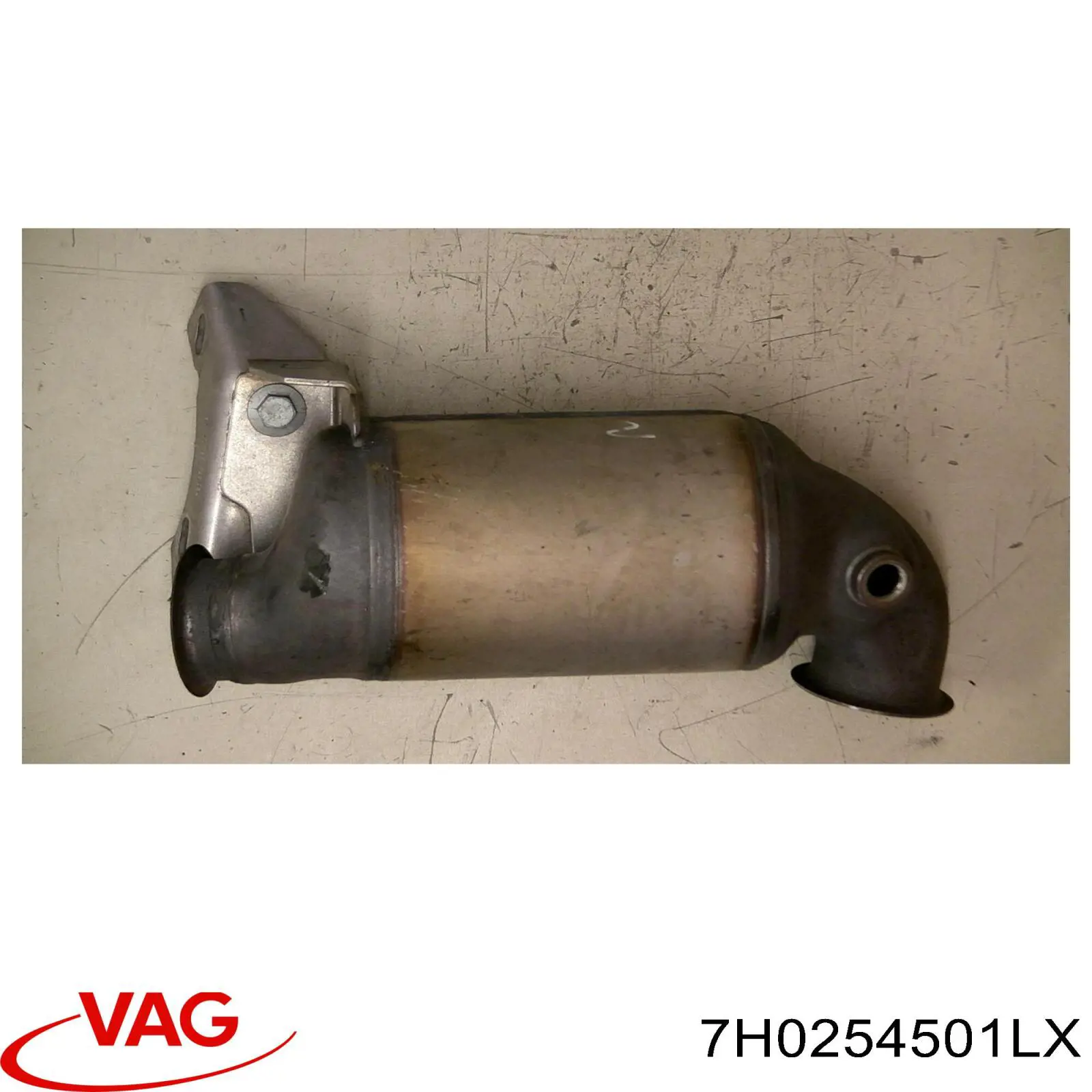 Do koszyka 7H0254501LX VAG Konwerter-katalizator