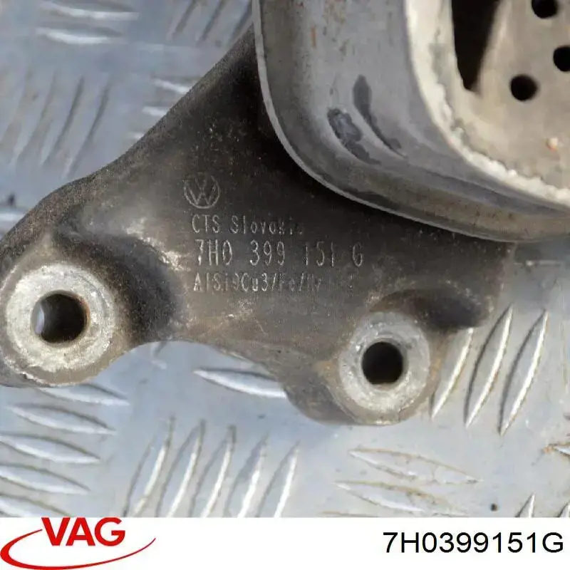 Do koszyka 7H0399151G VAG Poduszka (podpora) silnika lewa