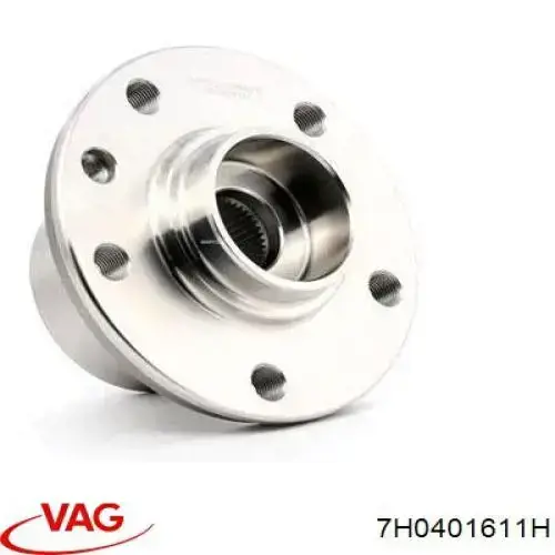 7H0401611H VAG Piasta przednia