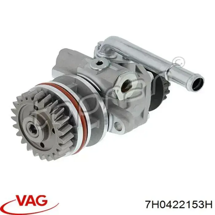 Do koszyka 7H0422153H VAG Pompa wspomagania hydraulicznego kierownicy