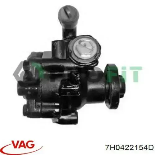 Pompa wspomagania hydraulicznego kierownicy VAG 7H0422154D cena, od 109,69 USD