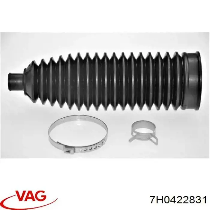 Osłona mechanizmu kierowniczego (maglownicy) VAG 7H0422831 cena, od 8,44 USD