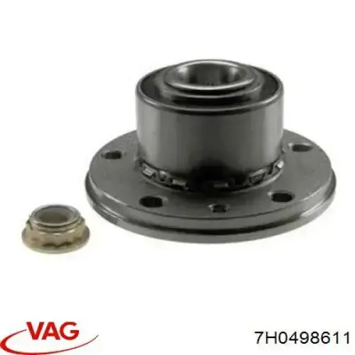 7H0498611 VAG Piasta przednia