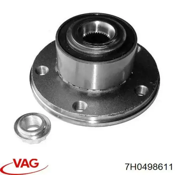 Piasta przednia VAG 7H0498611 cena, od 64,85 USD