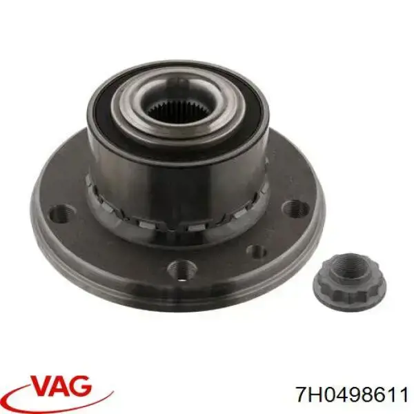 Do koszyka 7H0498611 VAG Piasta przednia