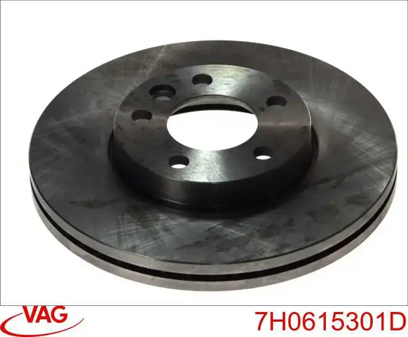 Tarcza hamulcowa przednia VAG 7H0615301D cena, od 64,69 USD