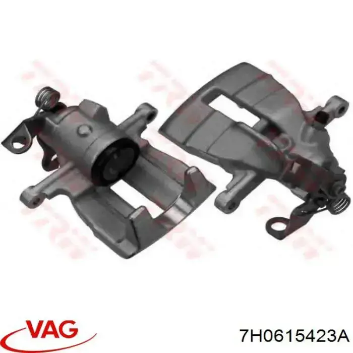 7H0615423A VAG Zacisk hamulcowy tylny lewy
