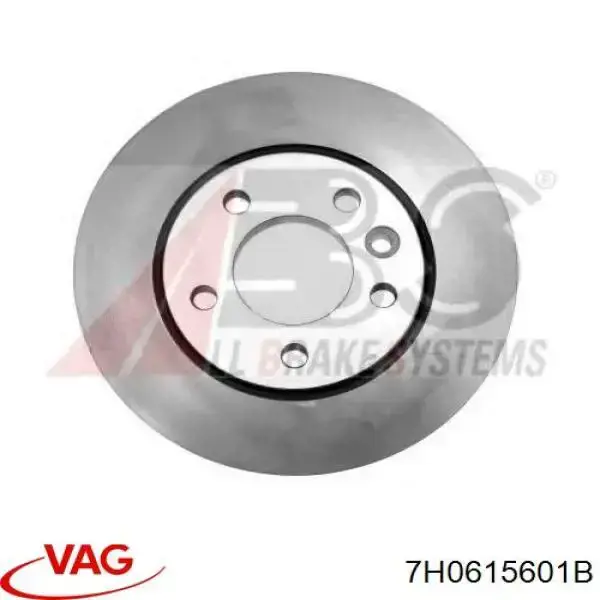 Tarcza hamulcowa tylna VAG 7H0615601B cena, od 48,93 USD