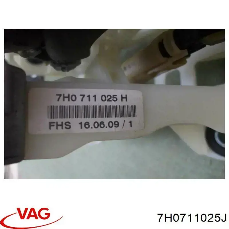 7H0711025J VAG Mechanizm zmiany biegów (cięgno)