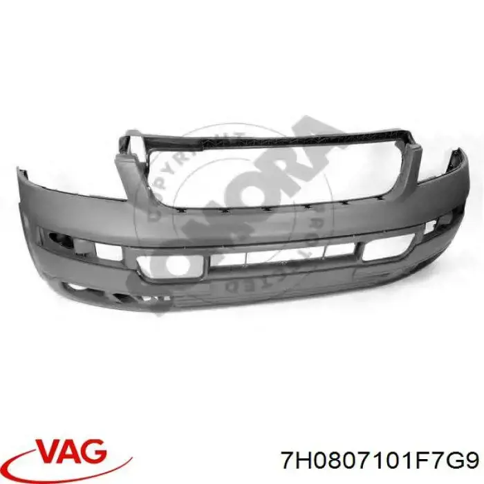 Zderzak przedni VAG 7H0807101F7G9 cena, od 138,14 USD