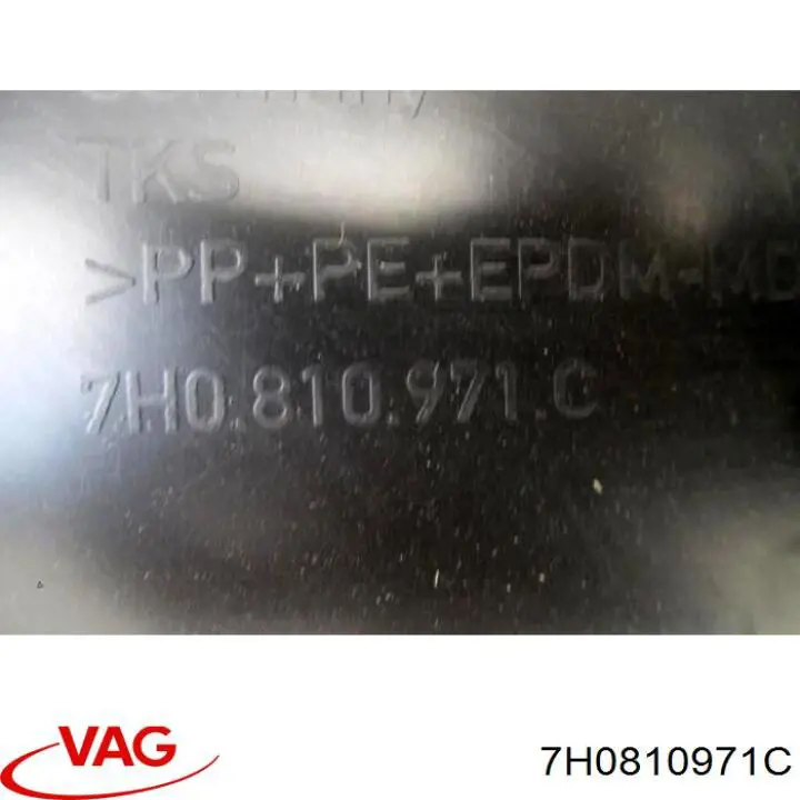 Nadkole błotnika tylnego lewe VAG 7H0810971C cena, od 71,63 USD