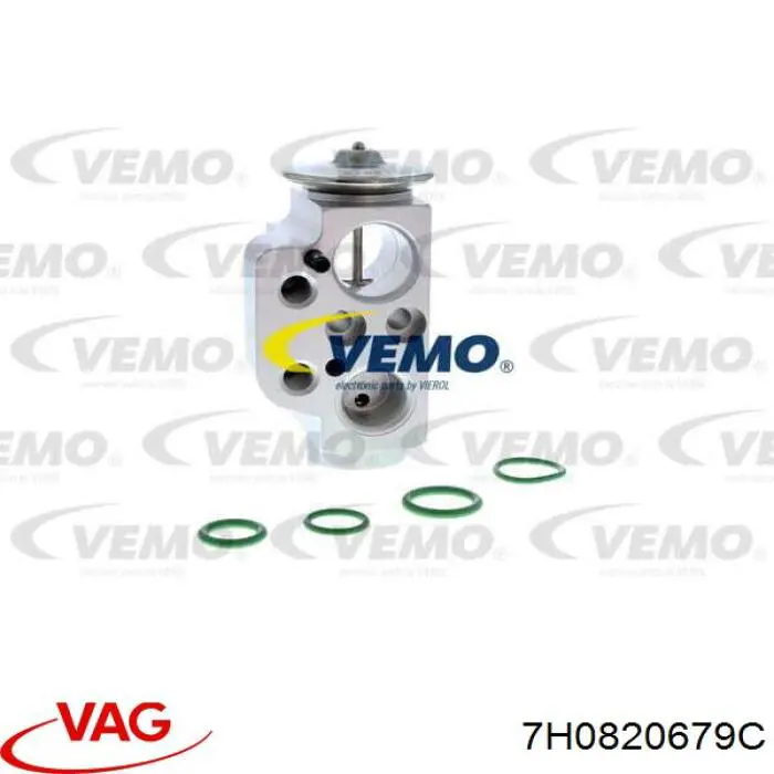 7H0820679C VAG Zawór termostatyczny klimatyzacji