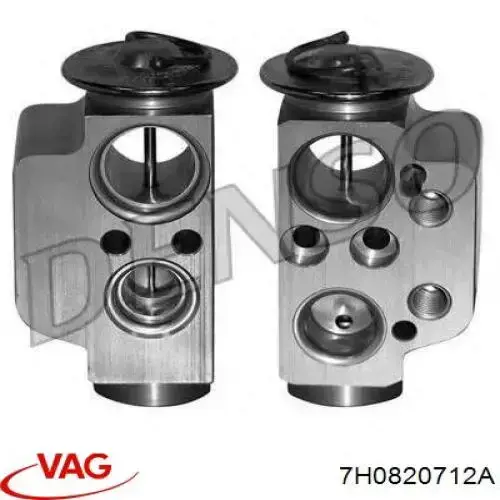 Zawór termostatyczny klimatyzacji VAG 7H0820712A cena, od 25,44 USD